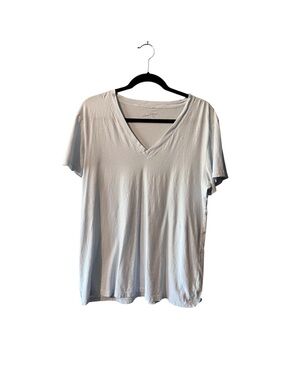 5/$25 Universal Thread Light Blue Cotton V Neck Short Sleeve Tee Shirt
